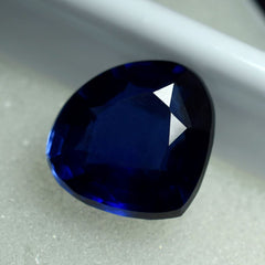 9.95 Ct Natural Blue Tanzanite CERTIFIED Loose Gemstone Pear Cut