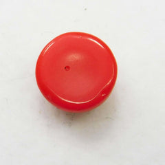 2.50 Ct Natural Italian Red Coral Loose Gemstone Cabochon Round Cut CERTIFIED