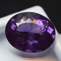 17.40 Ct Natural Color-Changing ALEXANDRITE Oval Shape CERTIFIED Loose Gemstone