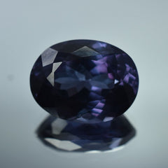 15.65 Ct NATURAL Color Change Alexandrite CERTIFIED Oval Cut Loose Gemstone