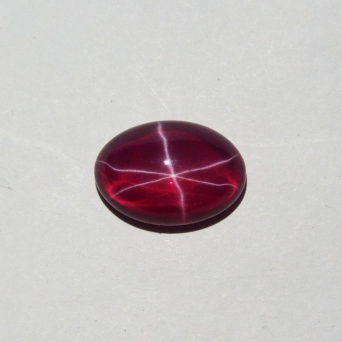 Natural CERTIFIED 9.40 Ct Loose Gemstone RED Oval Shape Stunning Star Ruby