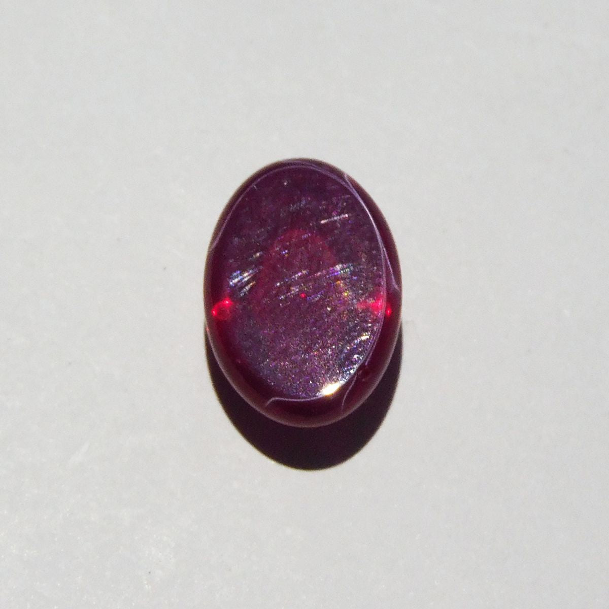 Natural CERTIFIED 9.40 Ct Loose Gemstone RED Oval Shape Stunning Star Ruby