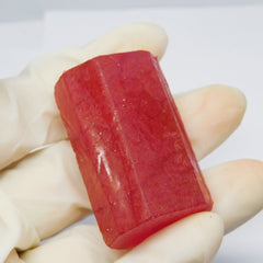 Natural Red Ruby Rough 252.30 Carat Earth Mined Huge Loose Gemstone CERTIFIED