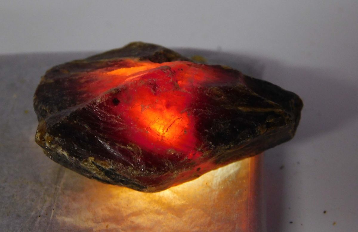 Amber Orange Uncut CERTIFIED Natural Raw Rough 85.00 Ct Real Loose Gemstone