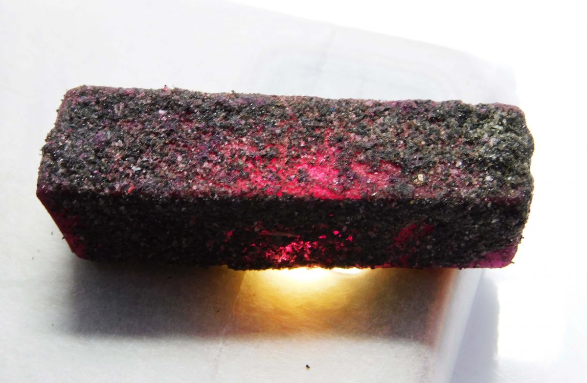 151 Ct Natural Red Ruby Rough Certified  Loose Gemstones