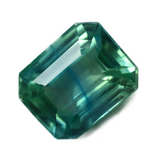 Montana Sapphire Emerald Bluish Green 9.60 Ct Natural CERTIFIED Loose Gemstone