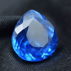 Natural 9.00 Ct Best Pear Cut Blue Sapphire CERTIFIED Excellent Loose Gemstone