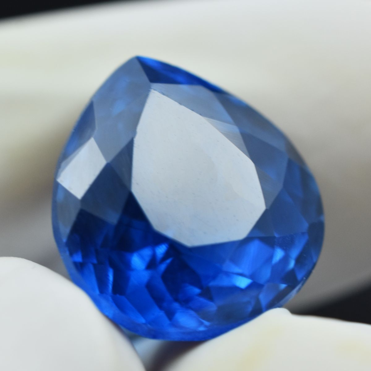 Natural 9.00 Ct Best Pear Cut Blue Sapphire CERTIFIED Excellent Loose Gemstone