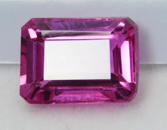 Finest Quality, Natural PINK Sapphire Emerald 10.56 Ct CERTIFIED Loose Gemstone