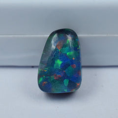 6.65 Carat Natural Multi-Color Opal Fancy Cut Loose Gemstone CERTIFIED