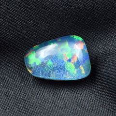 6.65 Carat Natural Multi-Color Opal Fancy Cut Loose Gemstone CERTIFIED