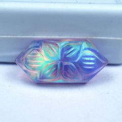 Multi-Color Opal Fancy Cut 9.45 Carat Natural CERTIFIED Loose Gemstone