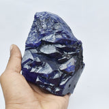 Blue Sapphire 4584.85 Carat Natural Uncut Rough Loose Gemstone CERTIFIED