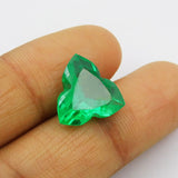 CERTIFIED Natural Green Sapphire Fancy Cut 10.50 Ct Earring Size Loose Gemstones