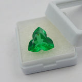 CERTIFIED Natural Green Sapphire Fancy Cut 10.50 Ct Earring Size Loose Gemstones