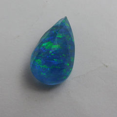 Pear Cut Natural Boulder Opal Multi Color 12.85 Carat CERTIFIED Loose Gemstone