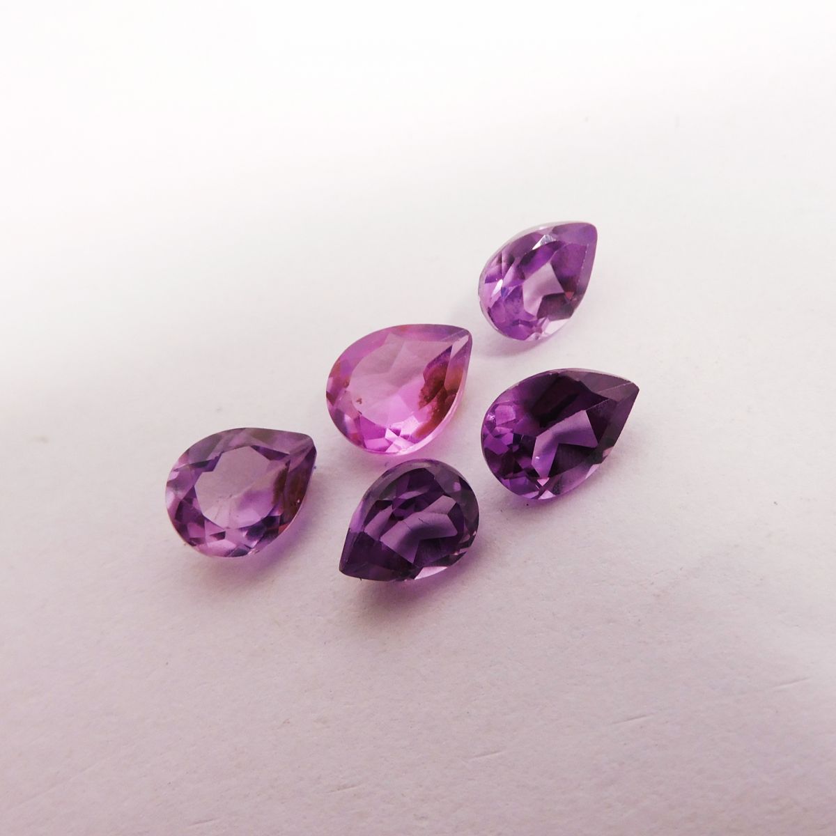 15.85 Ct Natural Mix Color Pear Cut Sapphire CERTIFIED Loose Gemstone Lot