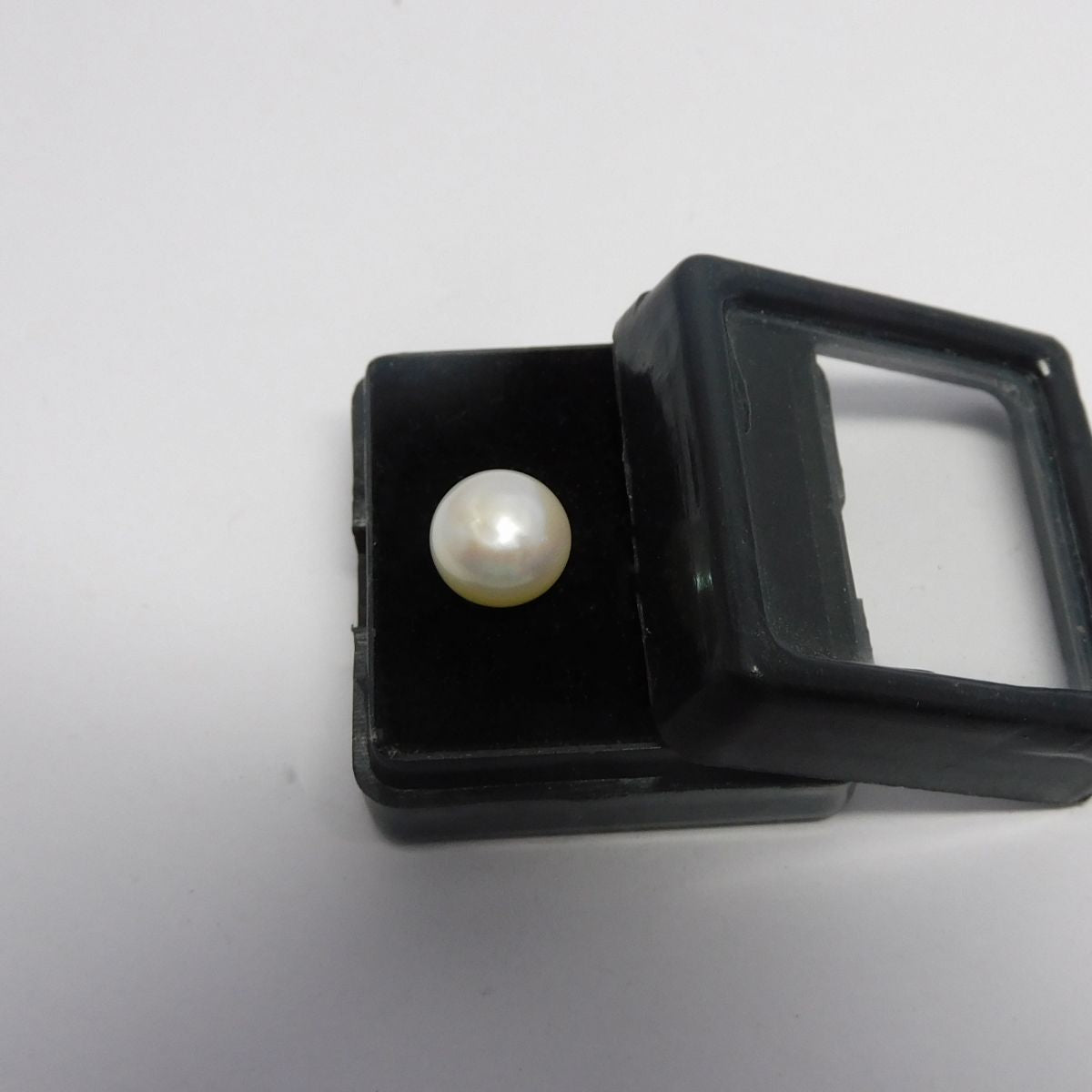 Natural Pearl 3.40 Ct White Mabe Loose Gem South Pacific SEA CERTIFIED Round Cut