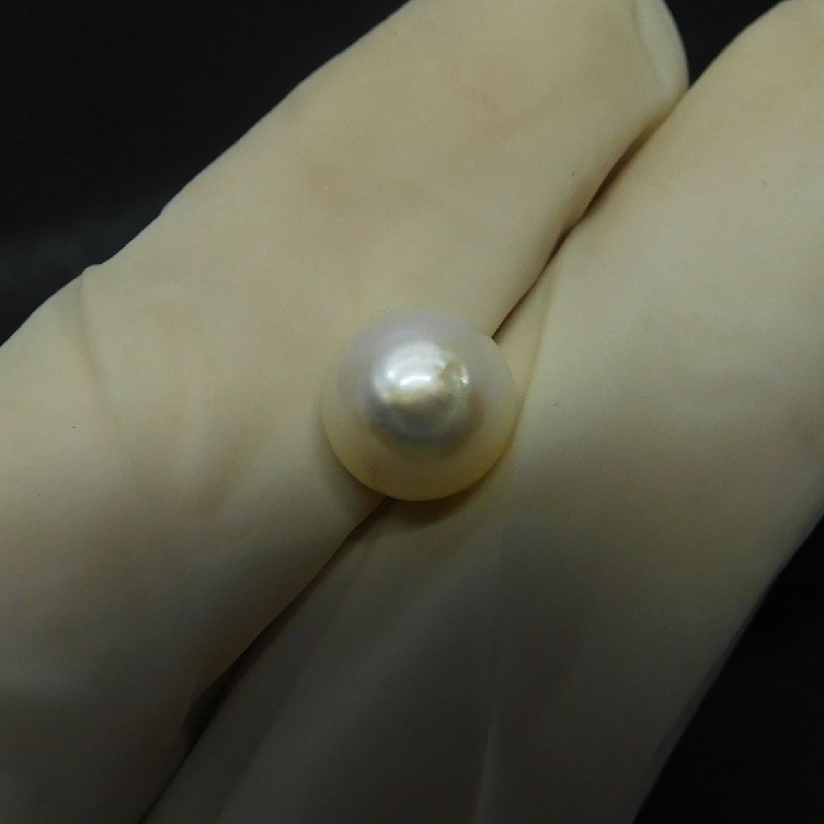 Natural Pearl 3.40 Ct White Mabe Loose Gem South Pacific SEA CERTIFIED Round Cut