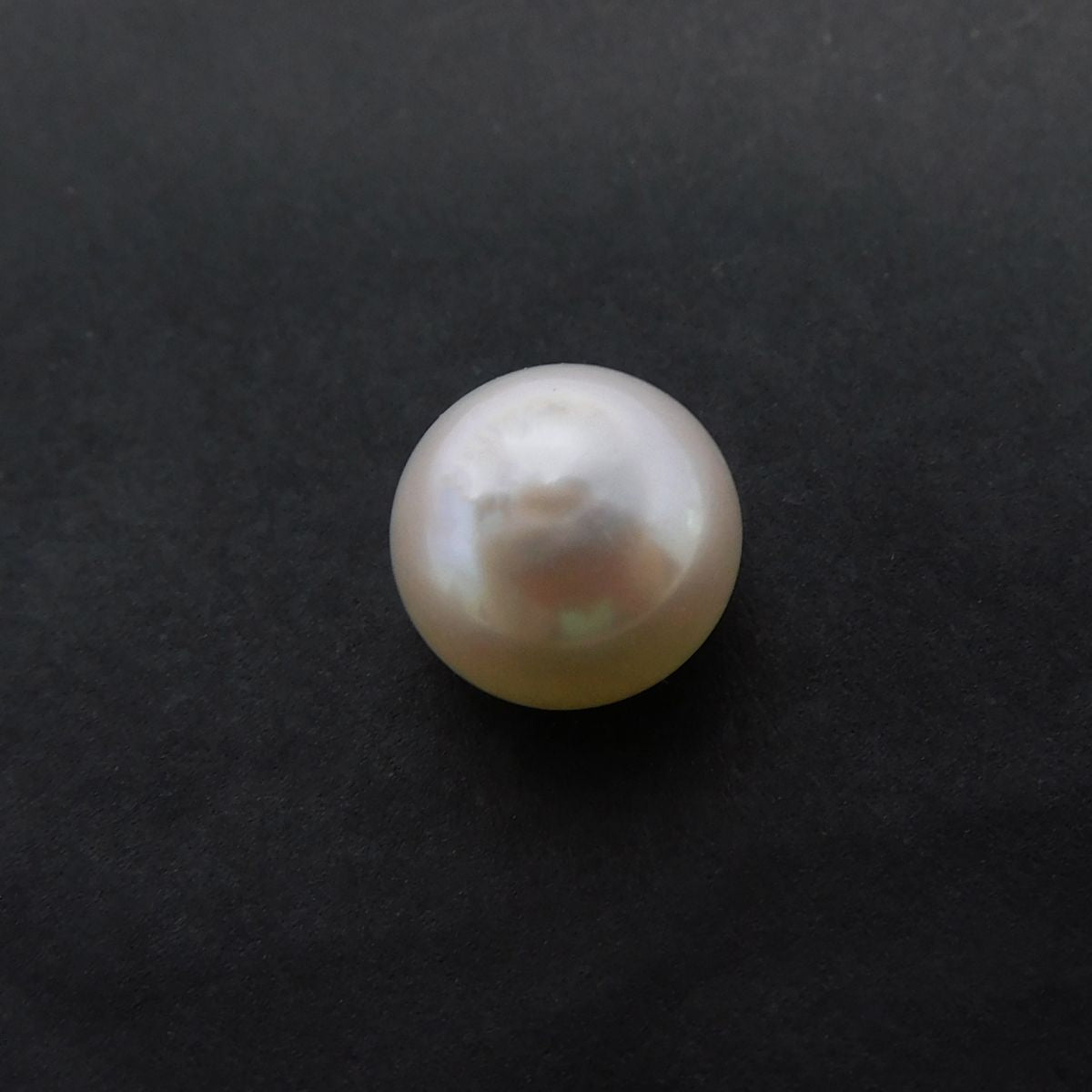 Natural Pearl 3.40 Ct White Mabe Loose Gem South Pacific SEA CERTIFIED Round Cut