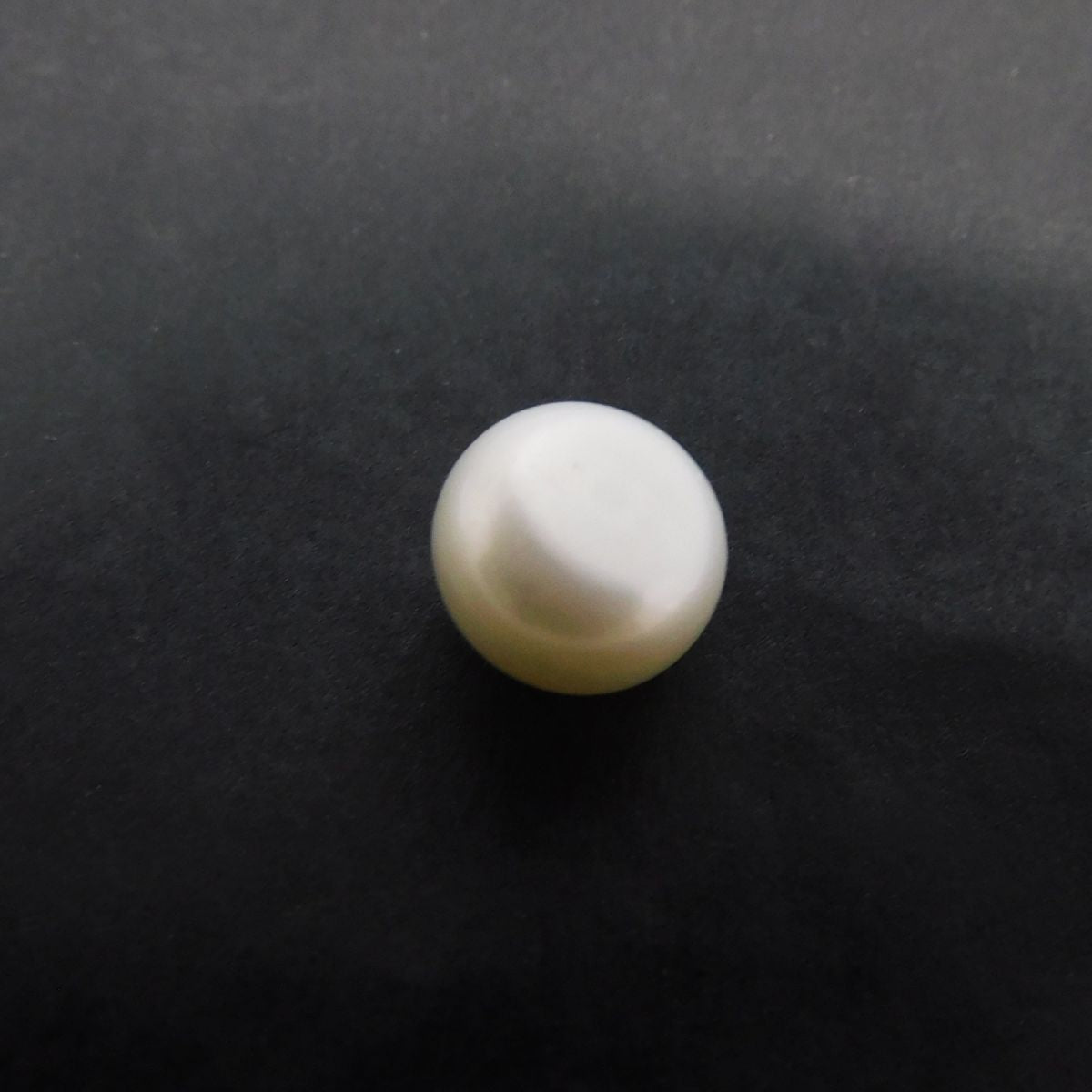 Natural Pearl 3.40 Ct White Mabe Loose Gem South Pacific SEA CERTIFIED Round Cut