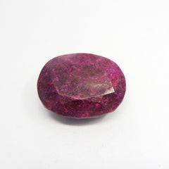 200.00 Ct Natural Dark Pink Ruby Huge Size Oval Cut CERTIFIED Loose Gemstone