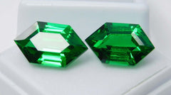 CERTIFIED Fancy Cut 18 Ct Natural Tsavorite Garnet Green Loose Gemstone