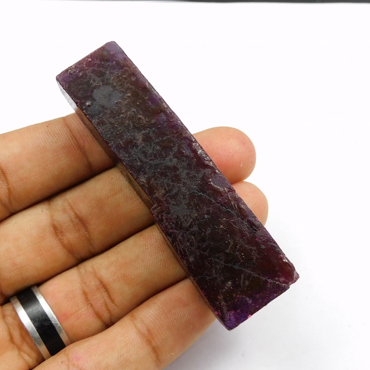 247.75 Ct Natural Purple Tanzanite UnCut Rough CERTIFIED Loose Gemstone