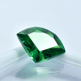 A+ Quality Green Garnet CERTIFIED Gemstone Loose 10.25 Carat Natural Fancy Cut .
