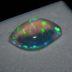 Fire OPAL DOUBLET Cabochon Shape 13 Ct Certified Loose Gemstone