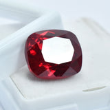 High-Quality Red Ruby Gemstone - Natural Cushion Cut Ruby 60 Carats

