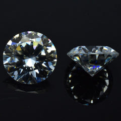 1 mm Synthetic VVSI D Color Moissanite Round Diamond Cut CERTIFIED