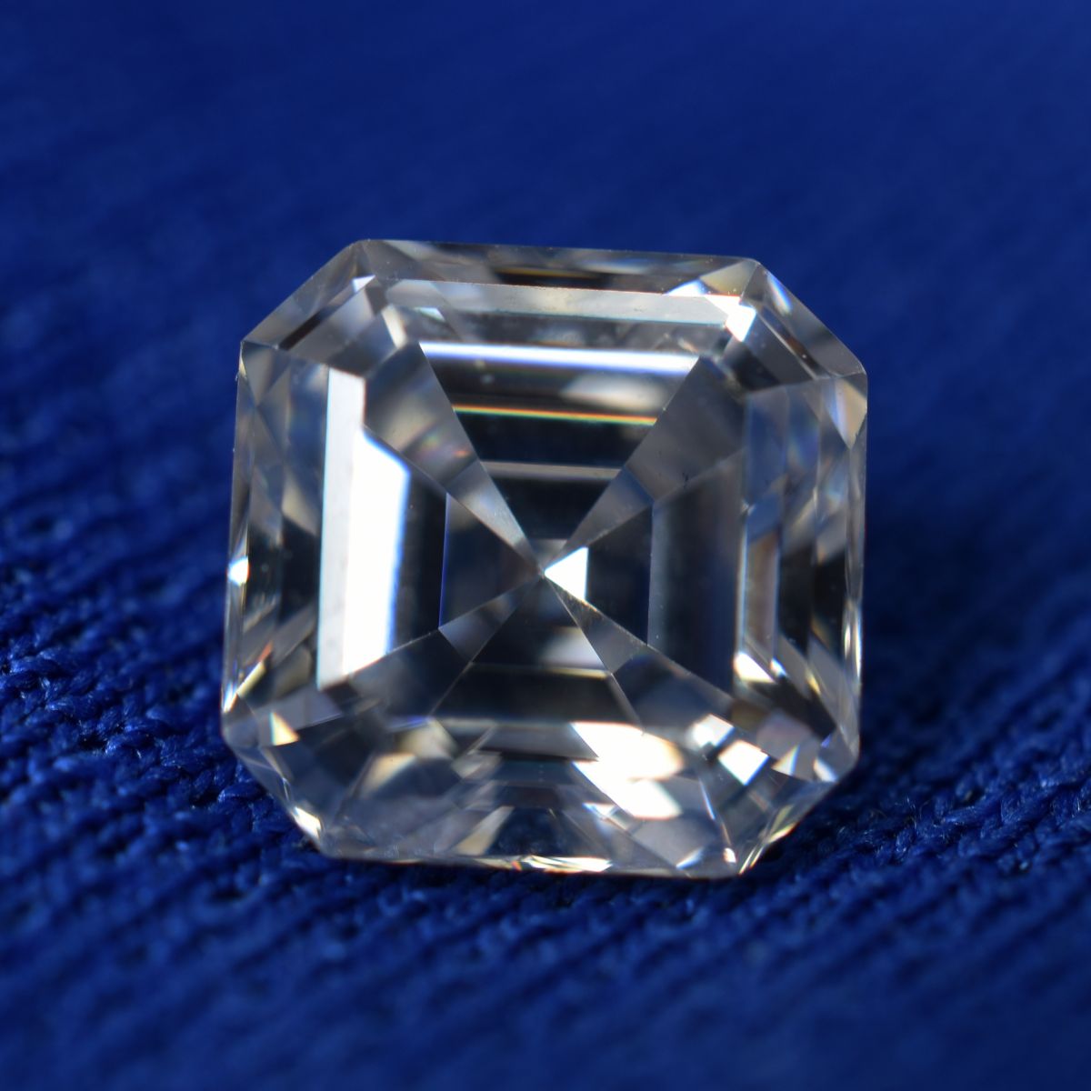 Moissanite 3 MM Pair Loose Gemstone CERTIFIED VVS1 D Color Square Shape