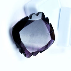 50.00 Ct Purple Amethyst Square Cushion Cut Natural Loose Gemstone CERTIFIED