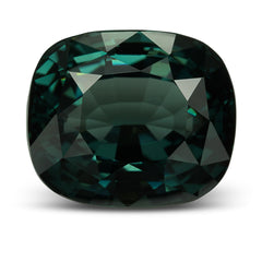 Certified 6.49 Carat Cushion Shape Deep Blue-Green Spinel Natural Loose Gemstone Spinel Known For Brilliance and Sparkle & Affordability