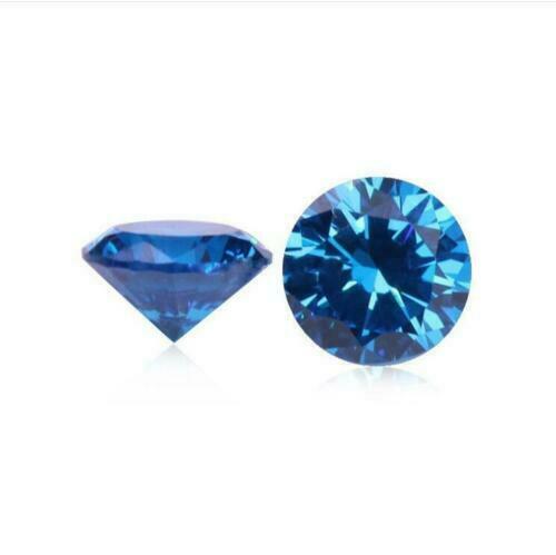 4.50 Carat Blue Aquamarine Natural CERTIFIED Loose Gemstone Round Cut Pair