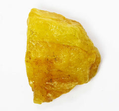 Natural Rough Raw 124.56 Carat Sapphire Yellow Loose Gemstone Certified Excellent Quality Of Rough With Excellent Shipping Service Best Use For Making Jewelry