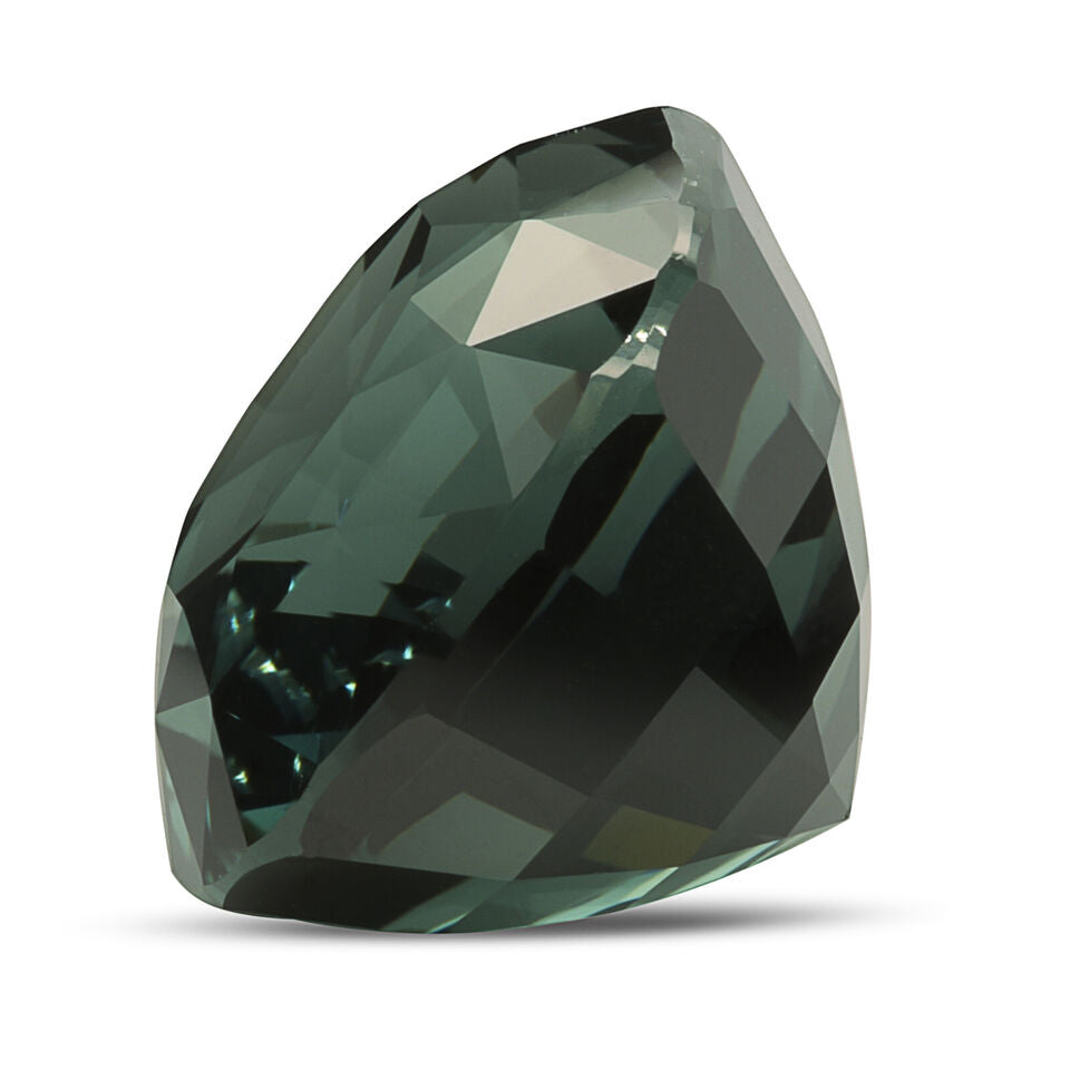 Certified 6.49 Carat Cushion Shape Deep Blue-Green Spinel Natural Loose Gemstone Spinel Known For Brilliance and Sparkle & Affordability