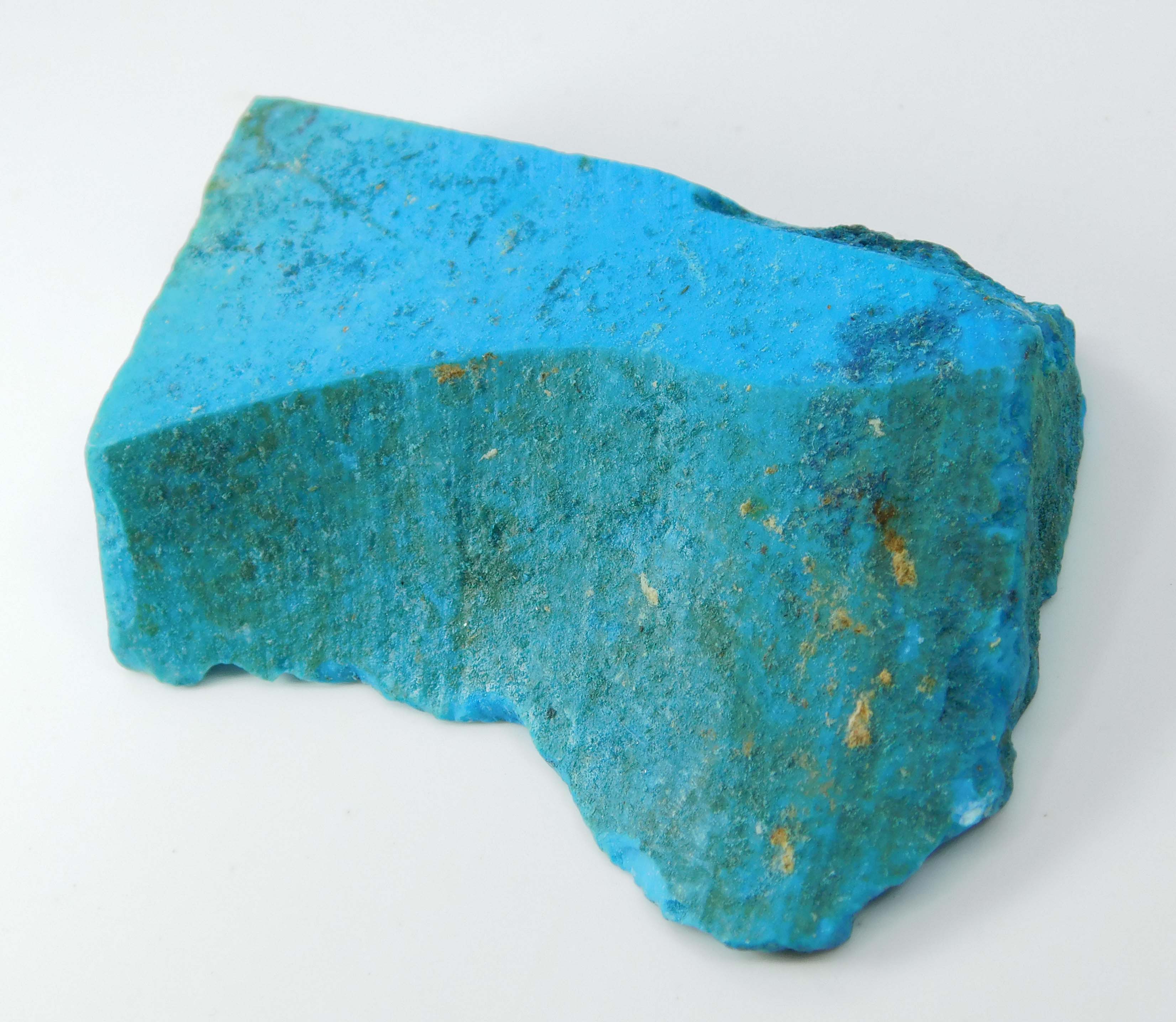 264.95 Ct Natural Blue Turquoise Rough Uncut Shape CERTIFIED Loose Gemstone