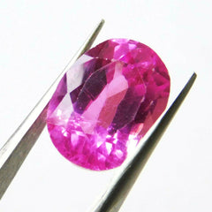 Pink Tourmaline Oval Shape  8.70 Ct Natural Precious Loose Gemstones Free Ship