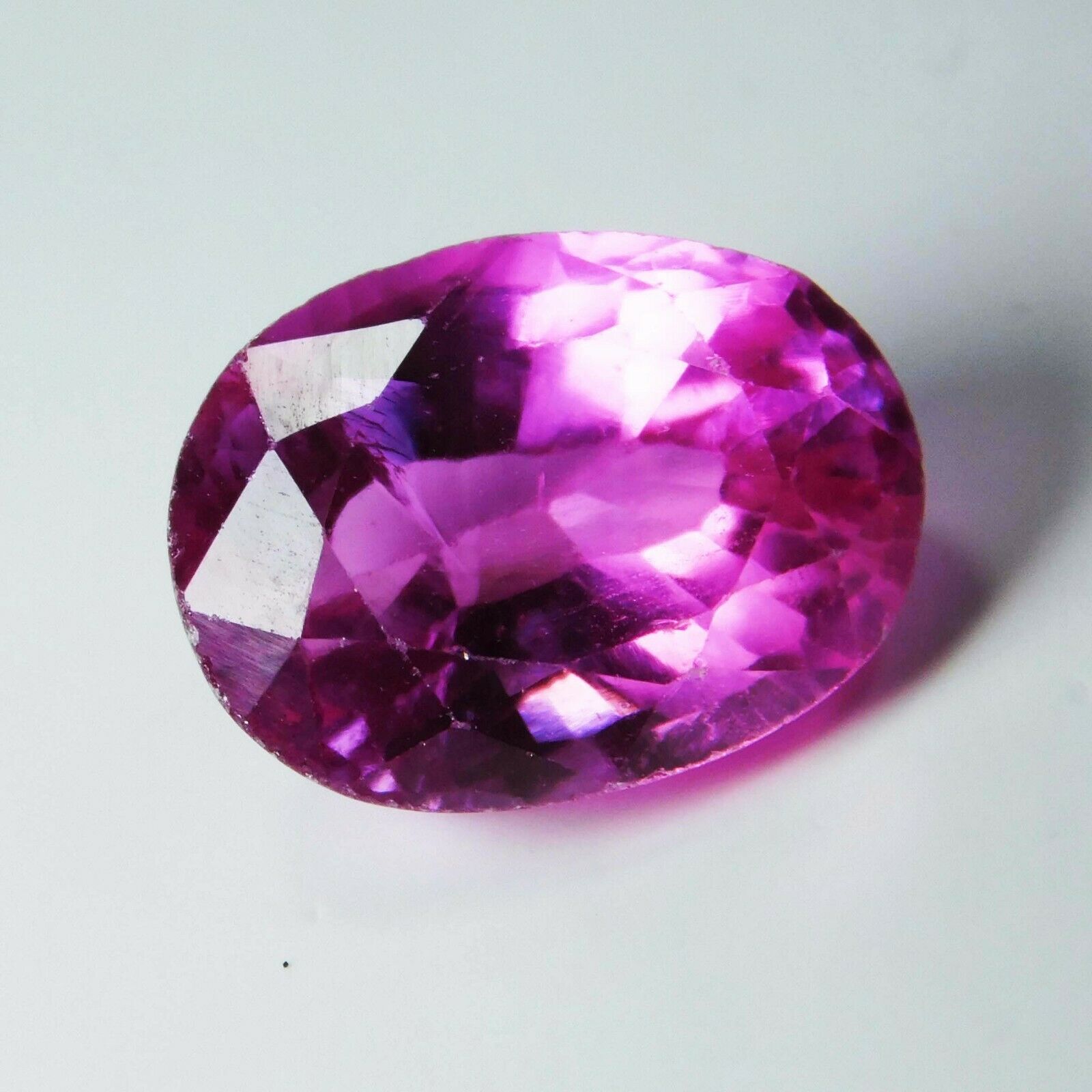 Pink Tourmaline Oval Shape  8.70 Ct Natural Precious Loose Gemstones Free Ship