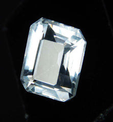 Natural Sapphire White Emerald Shape 7.21 Ct Certified Loose Gemstones