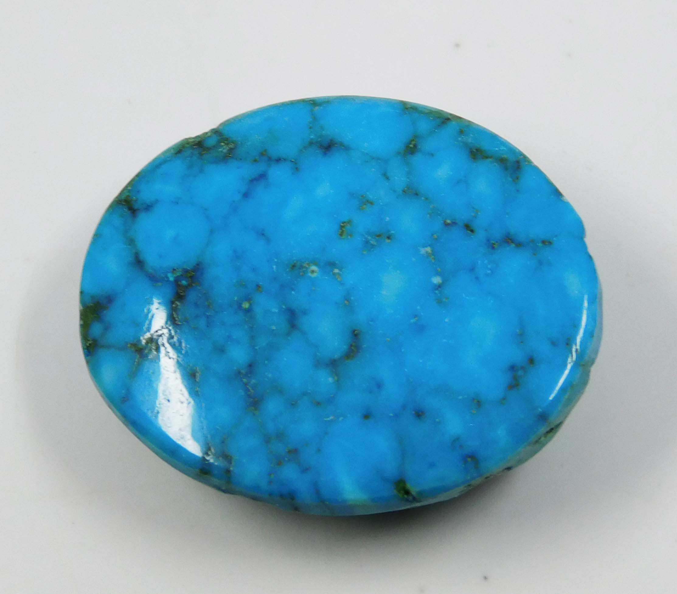 34.00 Ct Natural Blue Turquoise Oval Shape CERTIFIED Loose Gemstones