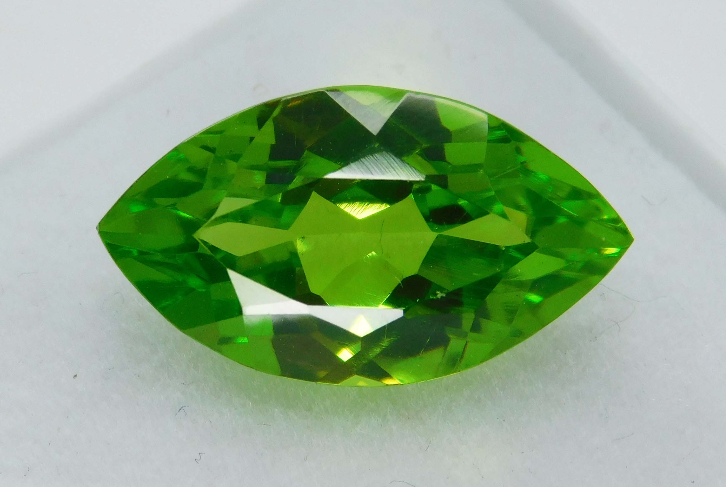 10.20 Ct Natural Genuine Peridot Green Marquise Cut CERTIFIED Loose Gemstones