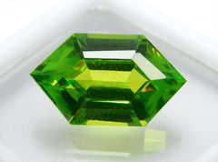 Natural 9.55 Ct CERTIFIED Peridot Green Fancy Cut Loose Gemstones