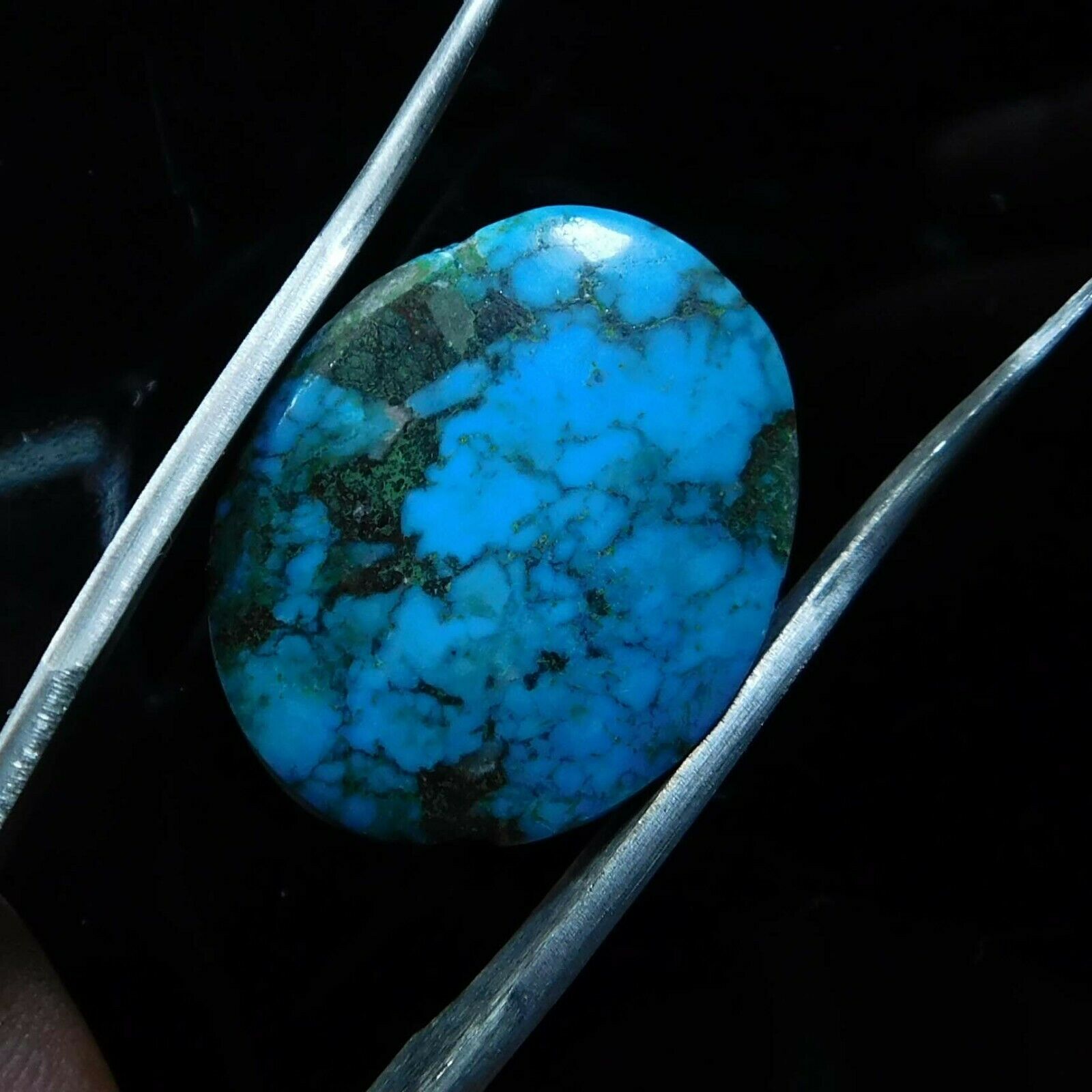 33.15 Ct CERTIFIED Natural Turquoise Loose Gemstone Oval Cut Natural Blue