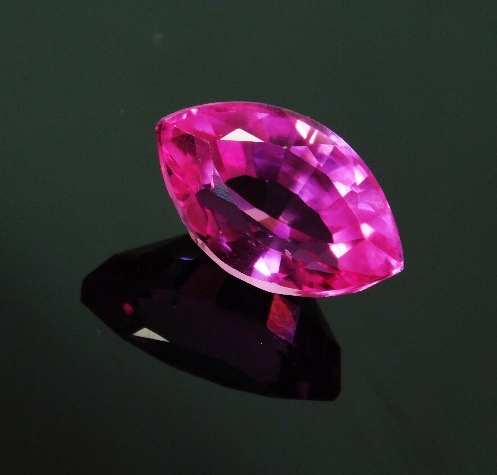 CERTIFIED 9.56 Carat Tourmaline Natural Pink Rare Marquise Cut Loose Gemstone