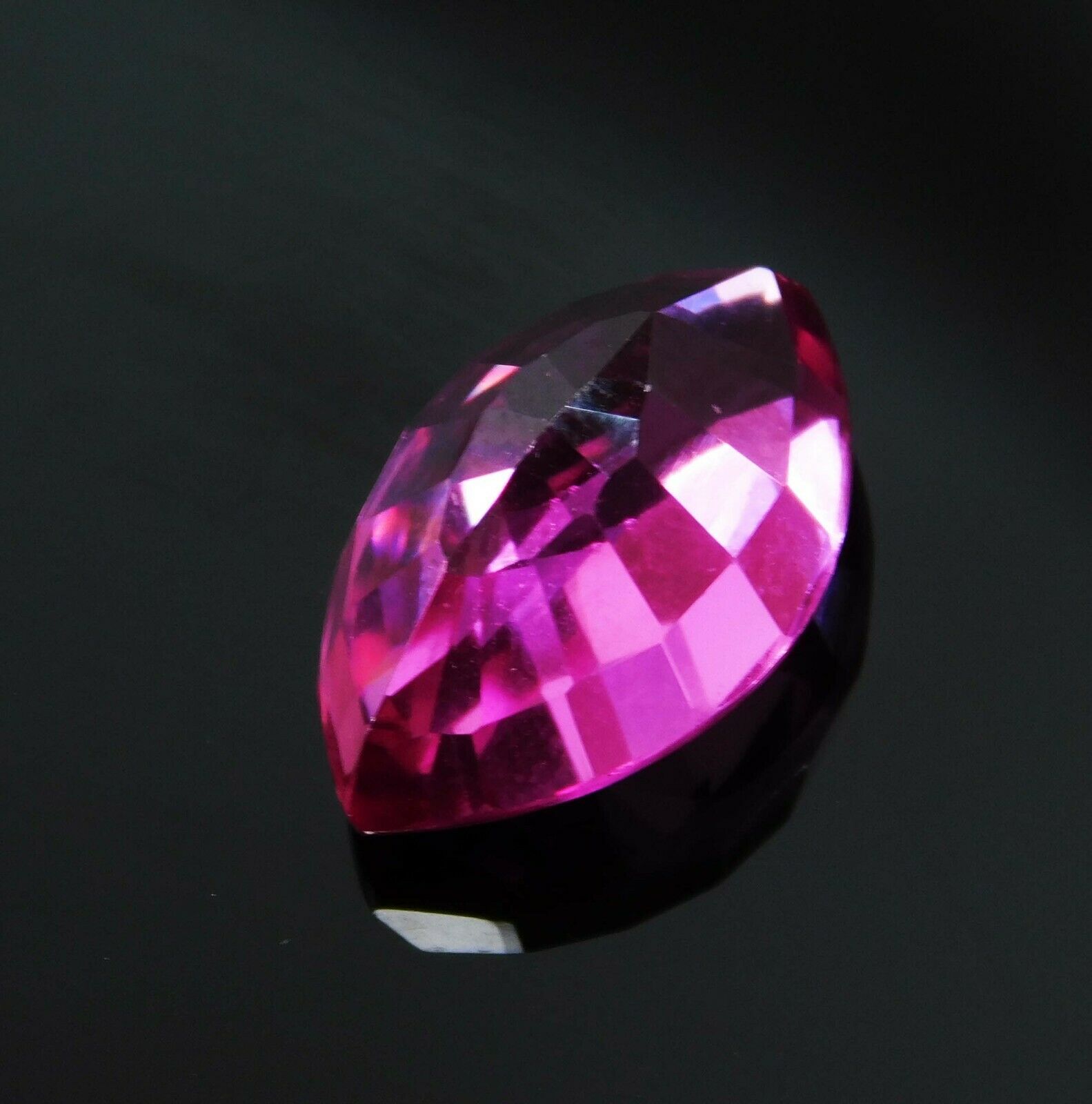 CERTIFIED 9.56 Carat Tourmaline Natural Pink Rare Marquise Cut Loose Gemstone