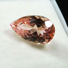 Pear Cut Padparadscha Sapphire 7 Ct Natural Loose Gemstone Ring Size CERTIFIED