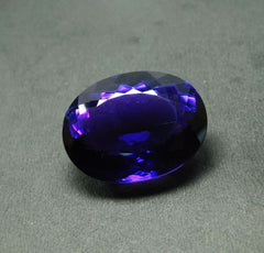 52 Carat Natural Amethyst Gemstone Purple Oval Cut CERTIFIED Huge Size